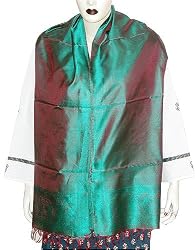 Tanchoi Scarves for Teens in Silk Clothes In India 22 x 72 inches (srft067)