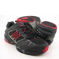 New Balance Men's CT1003 Tennis Shoe,Black/Red,9 D