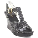 Hush Puppies Ebony Black wedges by Hush Puppies