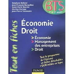 Economie-Droit en fiches