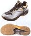 Yonex Power Cushion SC3 Men Badminton Shoes-silver/yellow