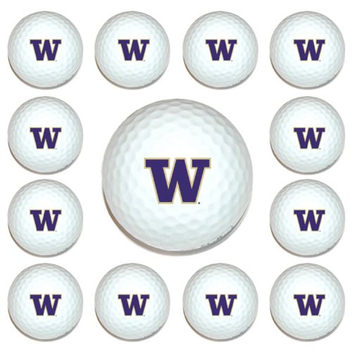Washington Huskies Dozen Pack Of Golf Balls From Team Golf