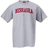 NCAA Nebraska Cornhuskers Classic College Gray T-Shirt