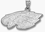Philadelphia Eagles Eagle Head 1/2 Pendant - Sterling Silver Jewelry