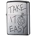 ZIPPO(ジッポ) エッチングスカル TAKEITEASY 207-SKLTI