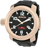 Invicta Herren-Armbanduhr XL Analog Kautschuk 1546