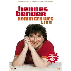 Hennes Bender - Komm geh weg live (2 DVDs)
