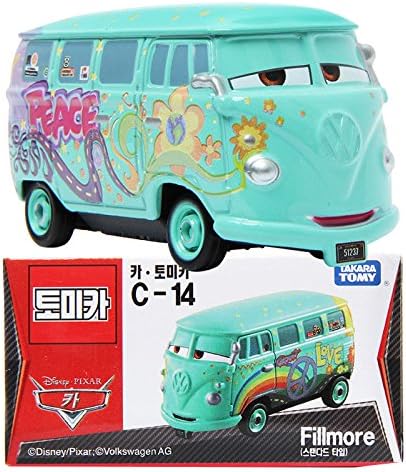Tomica Takara Tomy Disney Movie Pixar Motors C-14 Phillmore Diecast Toy CARS 2