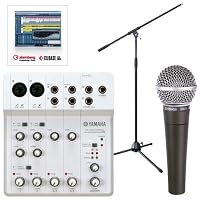 YAMAHA �ΤäƤߤ����쥳���ǥ��󥰥��åȡ�AUDIOGRAM 6 & SHURE SM58LCE��