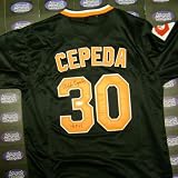 Orlando Cepeda Autographed/Hand Signed Baseball Jersey (San Francisco Giants) inscribed HOF 99