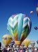 Colorful Hot Air Balloons, Albuquerque Balloon Fiesta, Albuquerque, New Mexico, USA Photographic Poster Print, 18x24