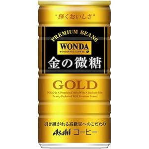 ワンダ 金の微糖 185g×30本