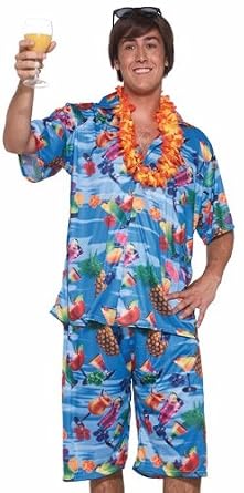Click to buy Forum Happy Hour Adult Mens Luau Party Outfit Buffet Costume from Amazon!