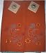 Kitchen & Housewares : Simply Southwest Kokopelli Embroidered Tea Towel Kitchen Linens Set/2