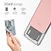 DesignSkin Slider Slim S2 Dual PC Layer Wallet Case with Card Slot for iPhone 7 Plus - Rose Gold