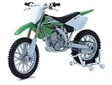 Review Maisto 4045 / Diecast Model Kawasaki KX250F (1:18 scale by Maisto) in Green