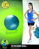 55 CM EXERCISE BODY BALL with Pump