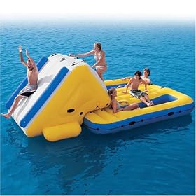 Super Water Slide N' Lounge Island by