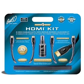 BELL'O HDK2612 Dual Pack HDMI Cables