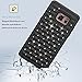 Galaxy Note 7 Case, EC™ Dual Layer Studded Rhinestone Bling Hybrid Diamond Shockproof Case Cover for Samsung Galaxy Note 7/ Galaxy Note 6/ Samsung SM-N930F (Black)