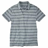 Calvin Klein Jeans Men's Striped Slub Cotton Polo