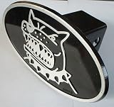 Bad Dog Bulldog Trailer Hitch Cover Plug for Cars, Trucks, SUVs