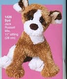 Plush Syd Jack Russell Mix Dog 11