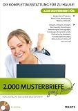 2.000 Musterbriefe privat!, 1 CD-ROM Vorlagen, die das Leben erleichtern! Die Komplettausstattung für zu Hause!. Für Windows XP/Vista