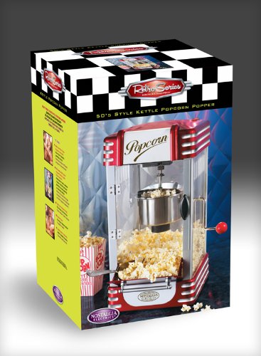 "Nostalgia Electrics™ RKP-630 Retro Series™ Kettle Popcorn Maker, Red - 82677136305" "Nostalgia Electrics™ RKP-630 Retro Series™ Kettle Popcorn Maker, Red - 82677136305"