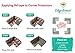 Edge Armor 4 Corner Protectors Plus 2 Meters of Edge Guard - Jet Black
