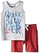 Quiksilver Baby Boys' Gray Tank Top with Shorts