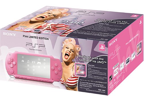 Childrens Toyshop  Video Games : P!nk Console Limited Edition (PSP)