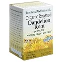 Traditional Medicinals Organic Roasted Dandelion Root, 16-Count Boxes (Pack of 6)