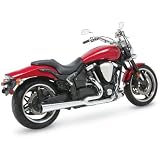 Vance & Hines Pro Drag Race 4-Into-1 Megaphone System With Chrome Header And Muffler For Suzuki GSX-R1100 1986-1992 - 12002P