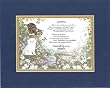 Personalized Touching and Heartfelt Poem for Grandmother - Grandma, Please know I love You So . . .Poem on 11 x 14 inches Double Beveled Matting