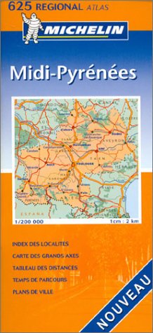 City Travel Guides Discounted  Search : Atlas routiers : Midi-Pyrénées, N°20625
