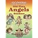 Glitter Old-Time Angels Stickers