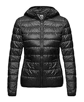 Wantdo Women's Hooded Packable Ultra Light Weight Short Down Jacket
