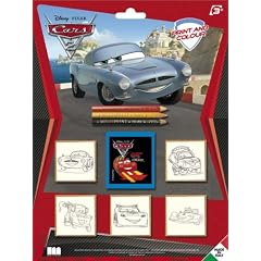 Noris 606315823 - Disney Cars Stempel, 5er Set