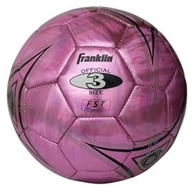Franklin FST Chrome Soccer Ball - Pink (3)
