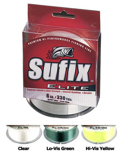 Elite Mono Clear 330 Yard Spool 20lb Test