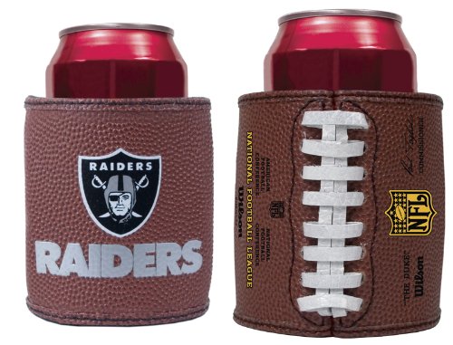 Oakland Raiders Football Can Cooler