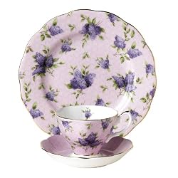 Royal Albert 100 Years of Royal Albert 3-Piece Set, 1990 ?Hartington Lane