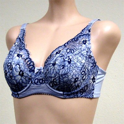 Venus $53 Blue Purple Full Converage Bra #2427
