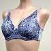 Venus $53 Blue Purple Full Converage Bra #2427 sz 34D