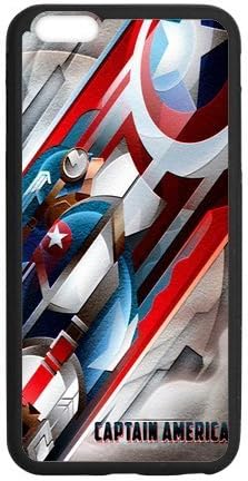 STYLE-UM@ Captain America Soft TPU Back Phone Case for iphone 6 plus, iphone 6s Plus (5.5 inch)