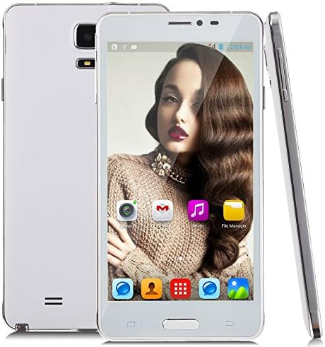 5.5 inch JIAKE V12 Android 4.2.2 Smartphone Dual Cameras MTK6582 Quad Core 1.3GHz 1G RAM 8G ROM FWVGA 540*960 Screen WIFI Bluetooth (White)
