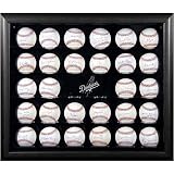 Mounted Memories Los Angeles Dodgers 30 Ball Mahogany Baseball Display Case