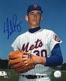 Nolan Ryan Autographed 8"x10" Photo- "New York Mets" GA COA, TSE LOA