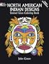 North American Indian Designs Stained Glass Coloring Book (Dover Design Stained Glass Coloring Book)